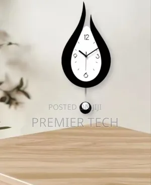 U-Shaped Wall Clock