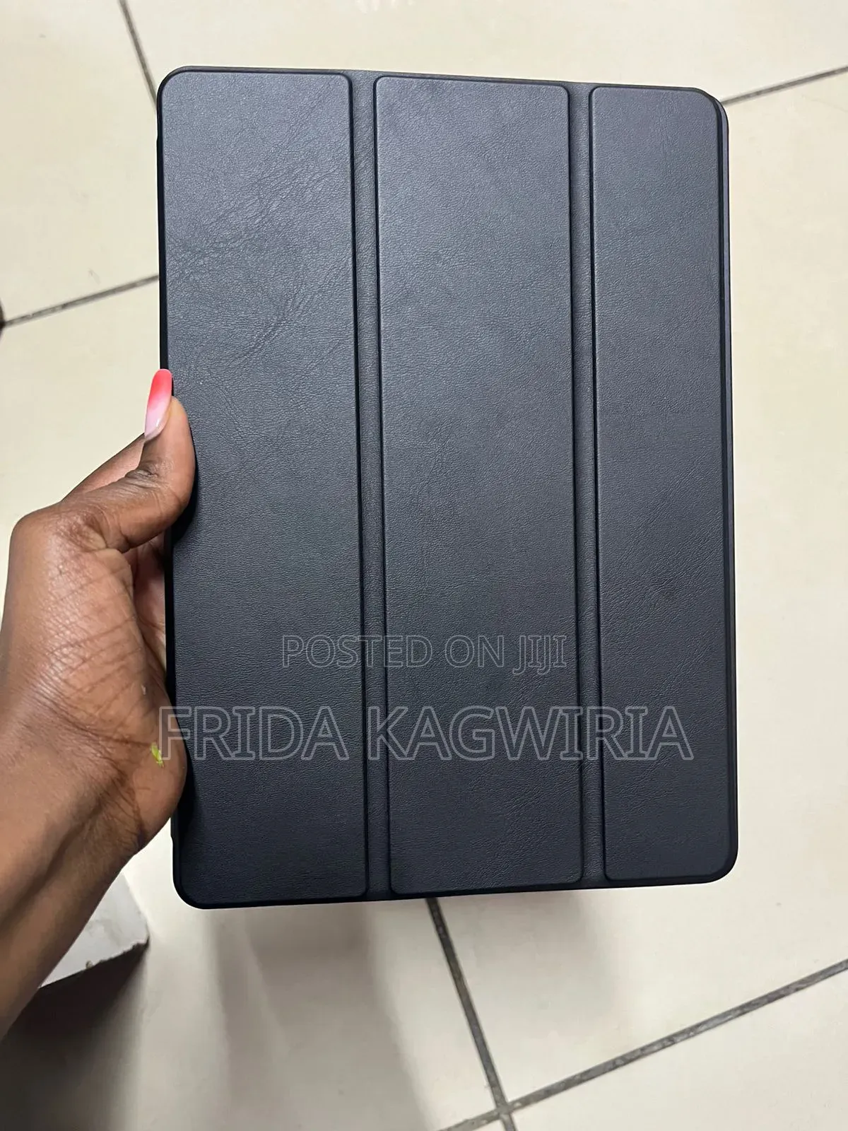 Samsung Galaxy Tab S6 Lite Leather Flip Case With Pen Slot