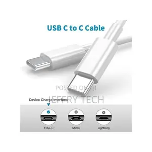 Type C to Type C Charging Cord for iPhone 15 / 15 Pro Max