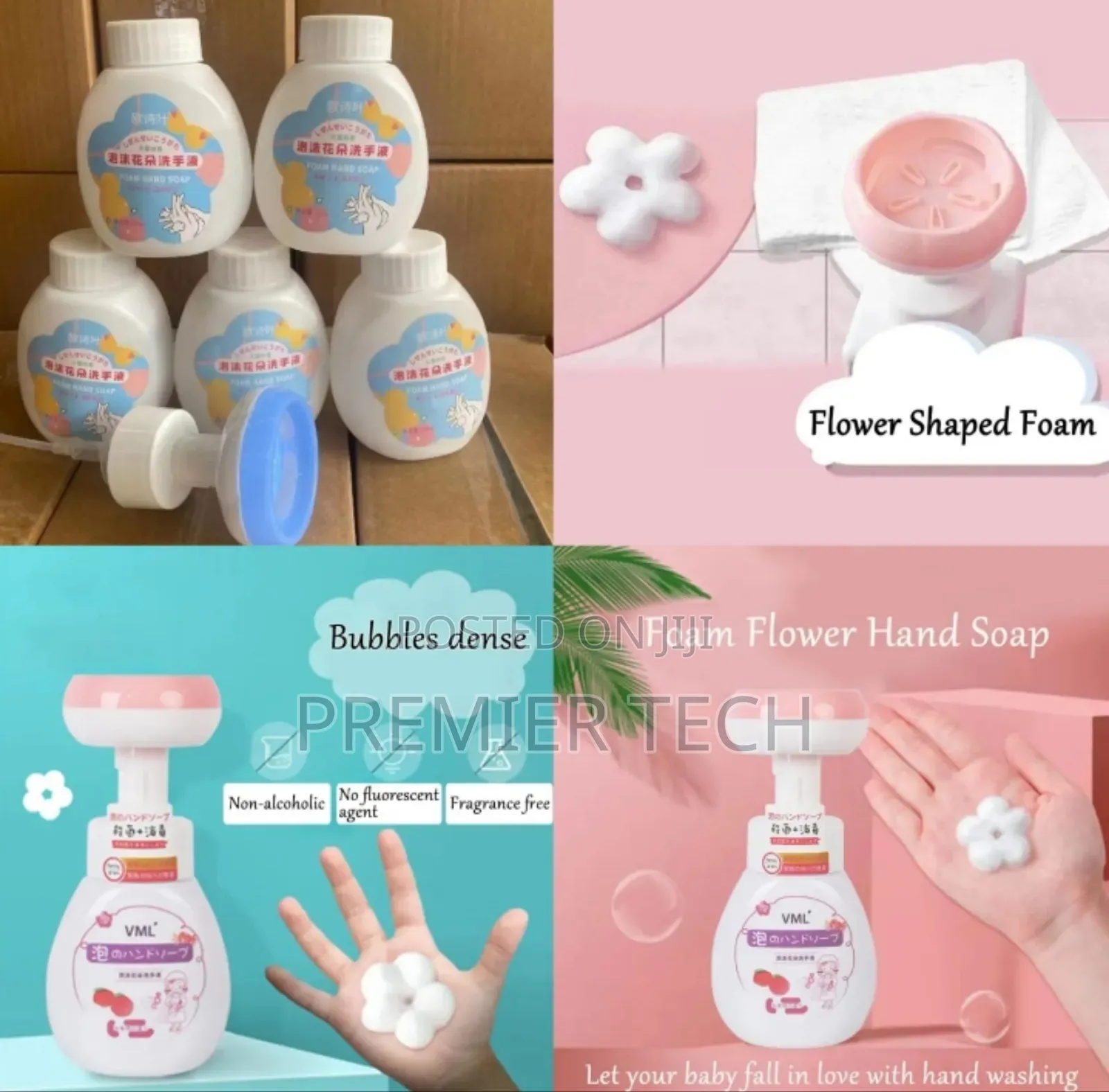 Foam Flower Hand Soap Dispenser