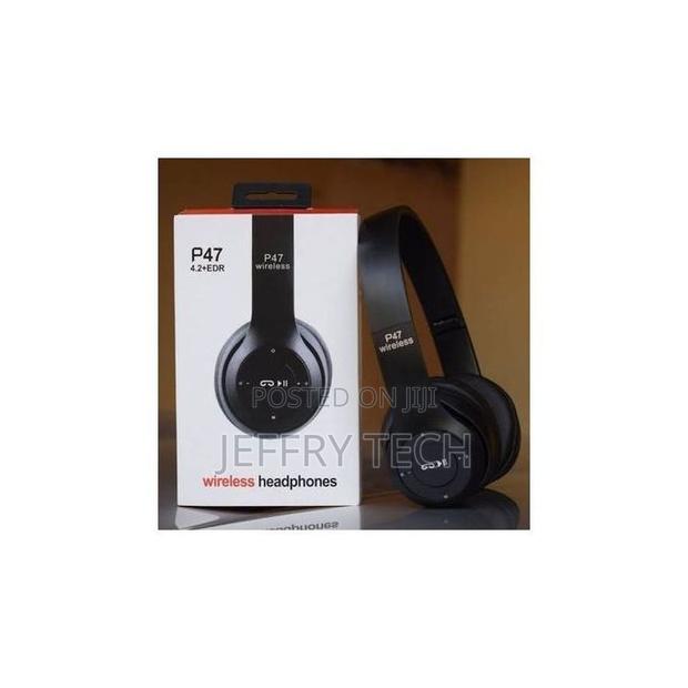 P47 Wireless Bluetooth Headphone Foldable Stereo Headset - thumbnail 2