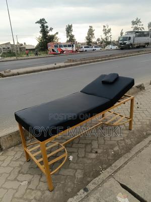 Massage Bed, Black And Gold - thumbnail 2