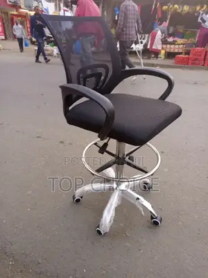 Adjustable Height With Footrest Counter Chairs