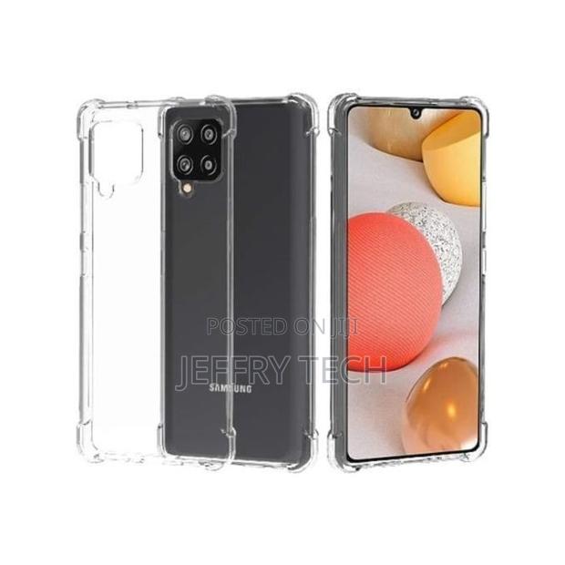 Samsung Galaxy A12 Transparent Back Protective Case - main view