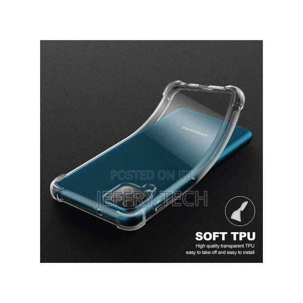 Samsung Galaxy A12 Transparent Back Protective Case - thumbnail 3