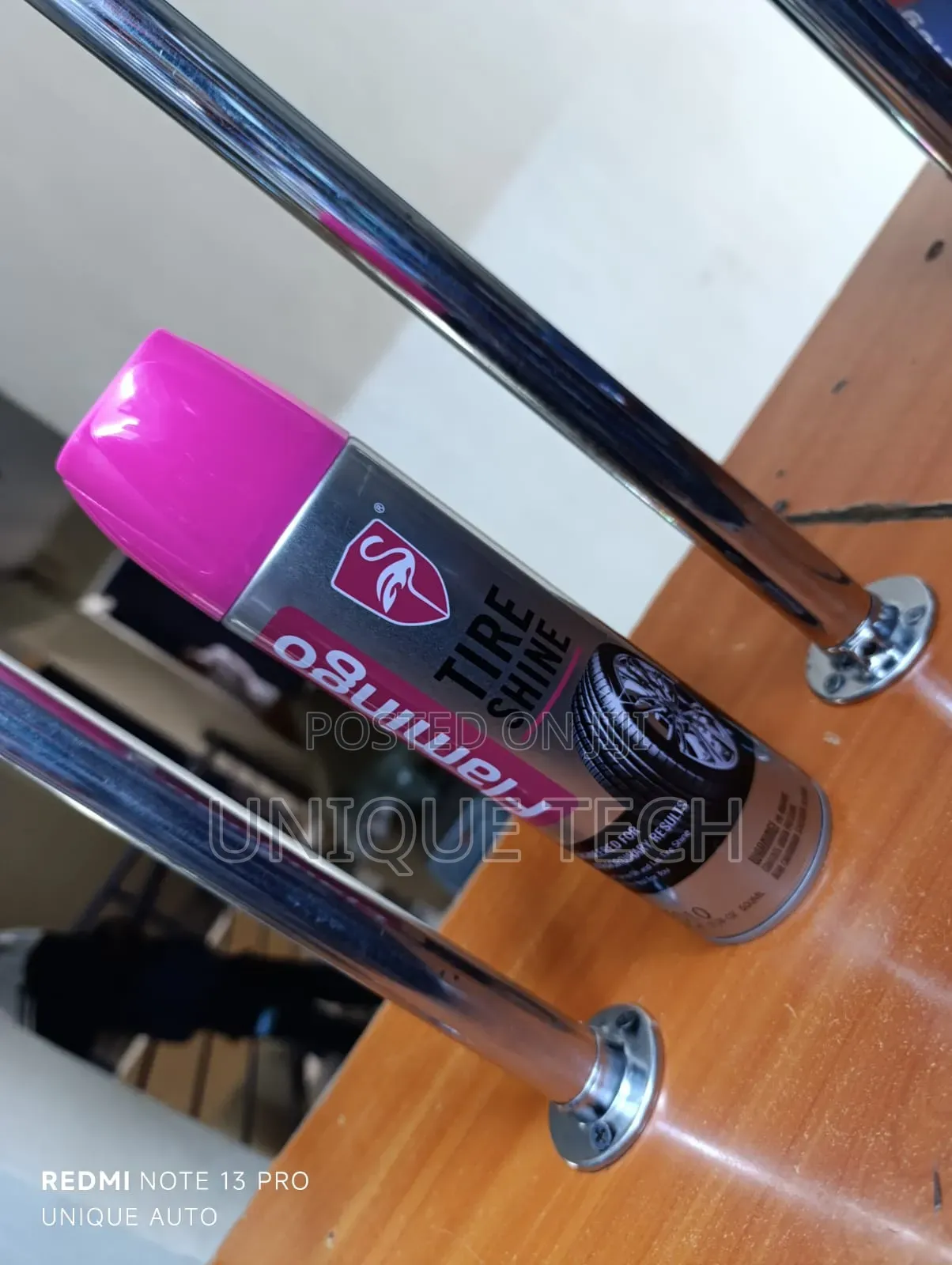 Flamingo Tire Shine Spray – Shine Protect