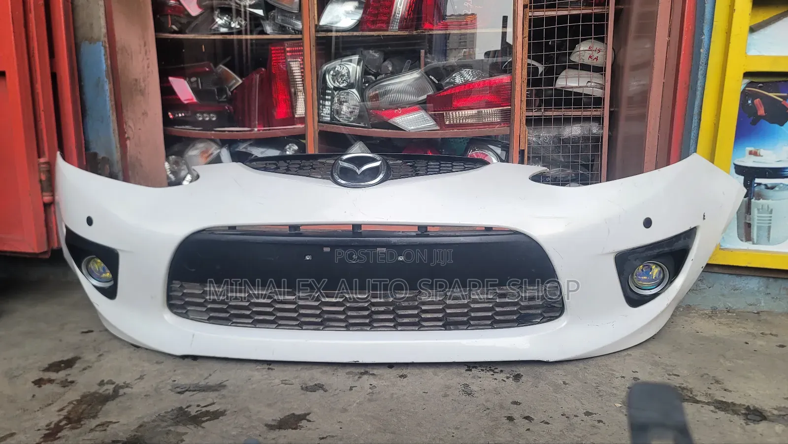 Mazda Demio Bumper 2010 Complete With Foglights