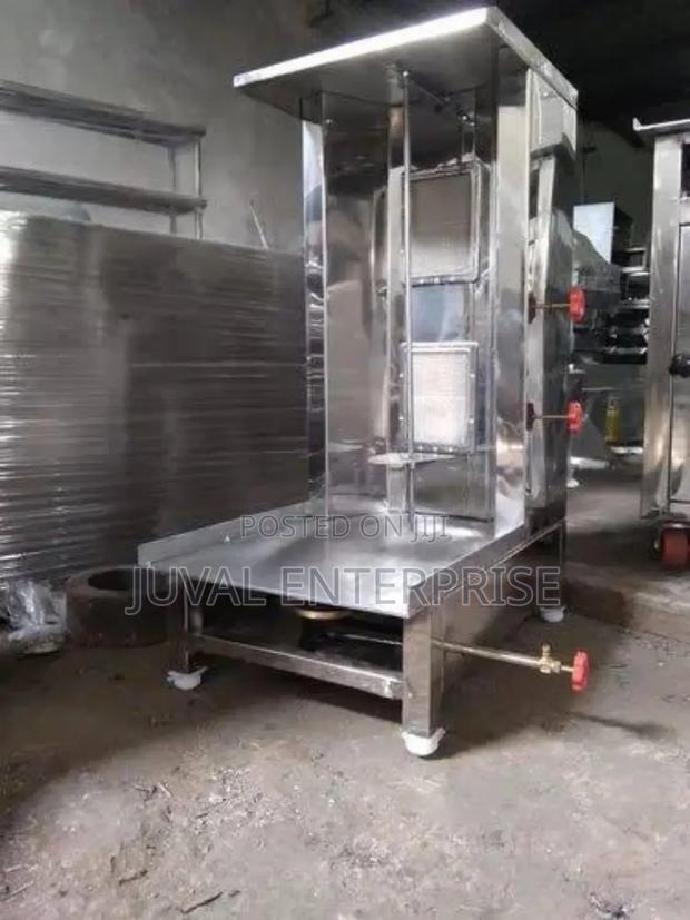 Electric Stainless Shawarma 2 Gas Burner - main view