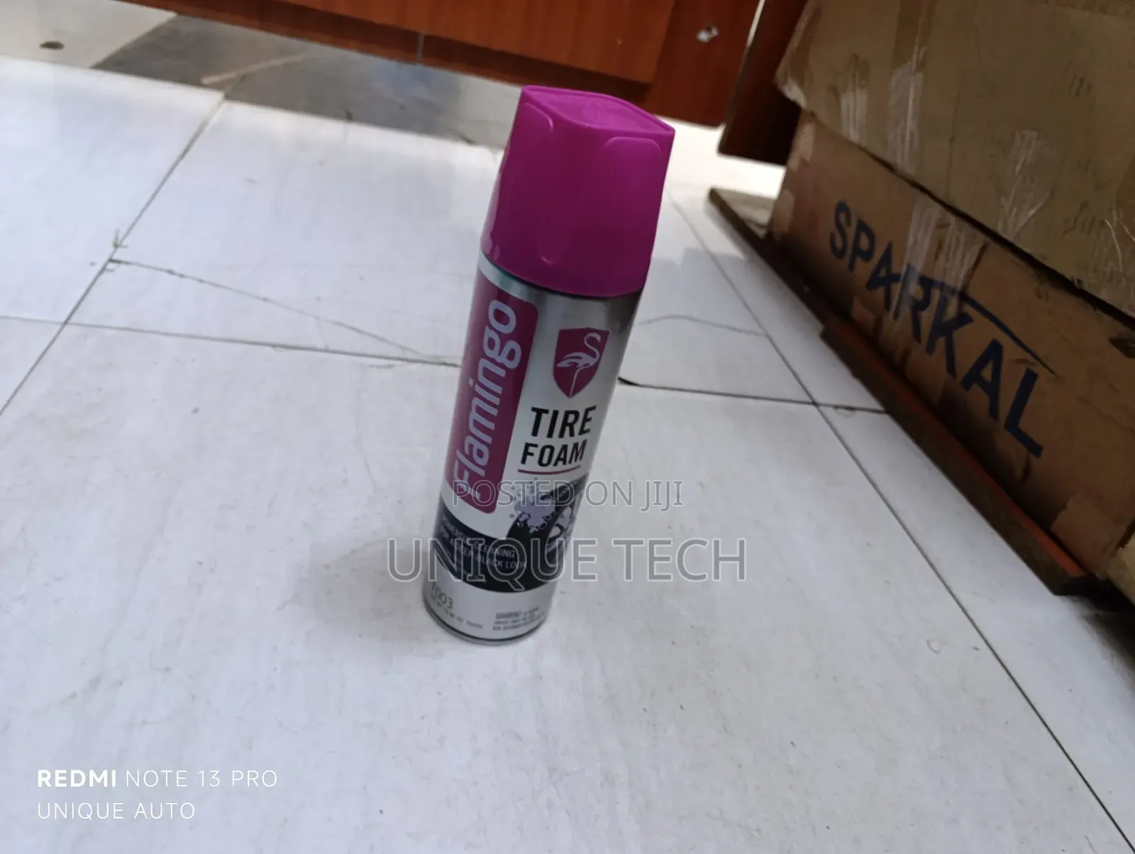 Flamingo Tire Foam – All-in-One Tire Care Solution