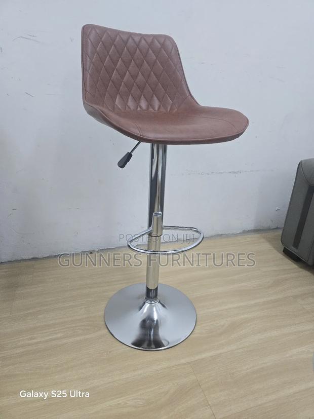 Leather Bar Stools - thumbnail 4