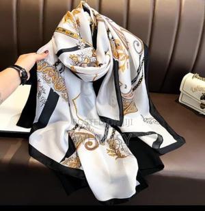 Exquisite Printed Silk Scarves/ Shawl Wraps Available - main view