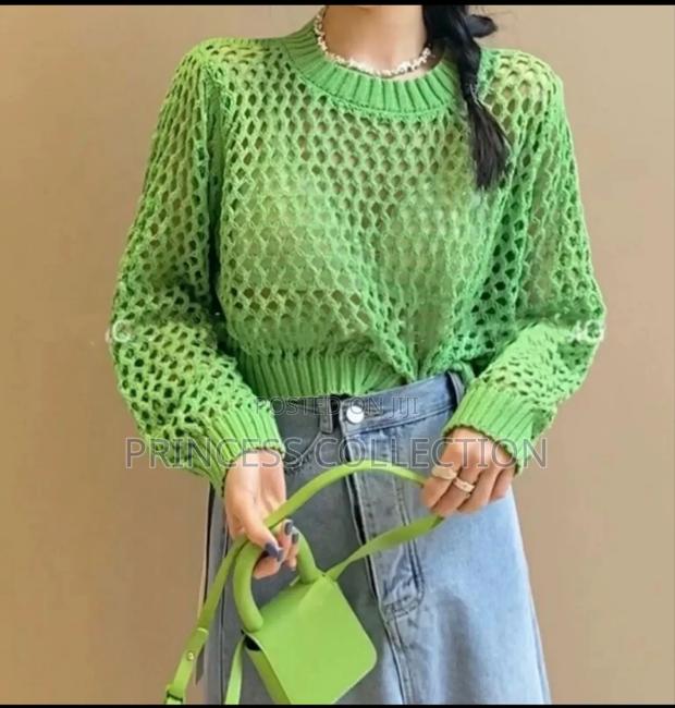 Crop Top Sweater - thumbnail 6