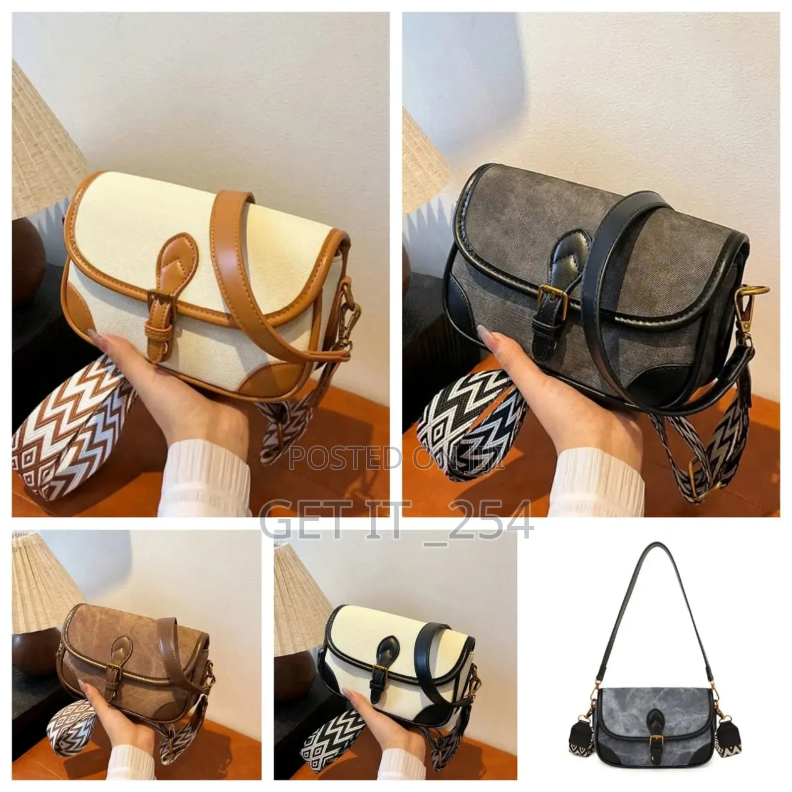 Denim Cutesy Sling 
All Colors Available As Shown