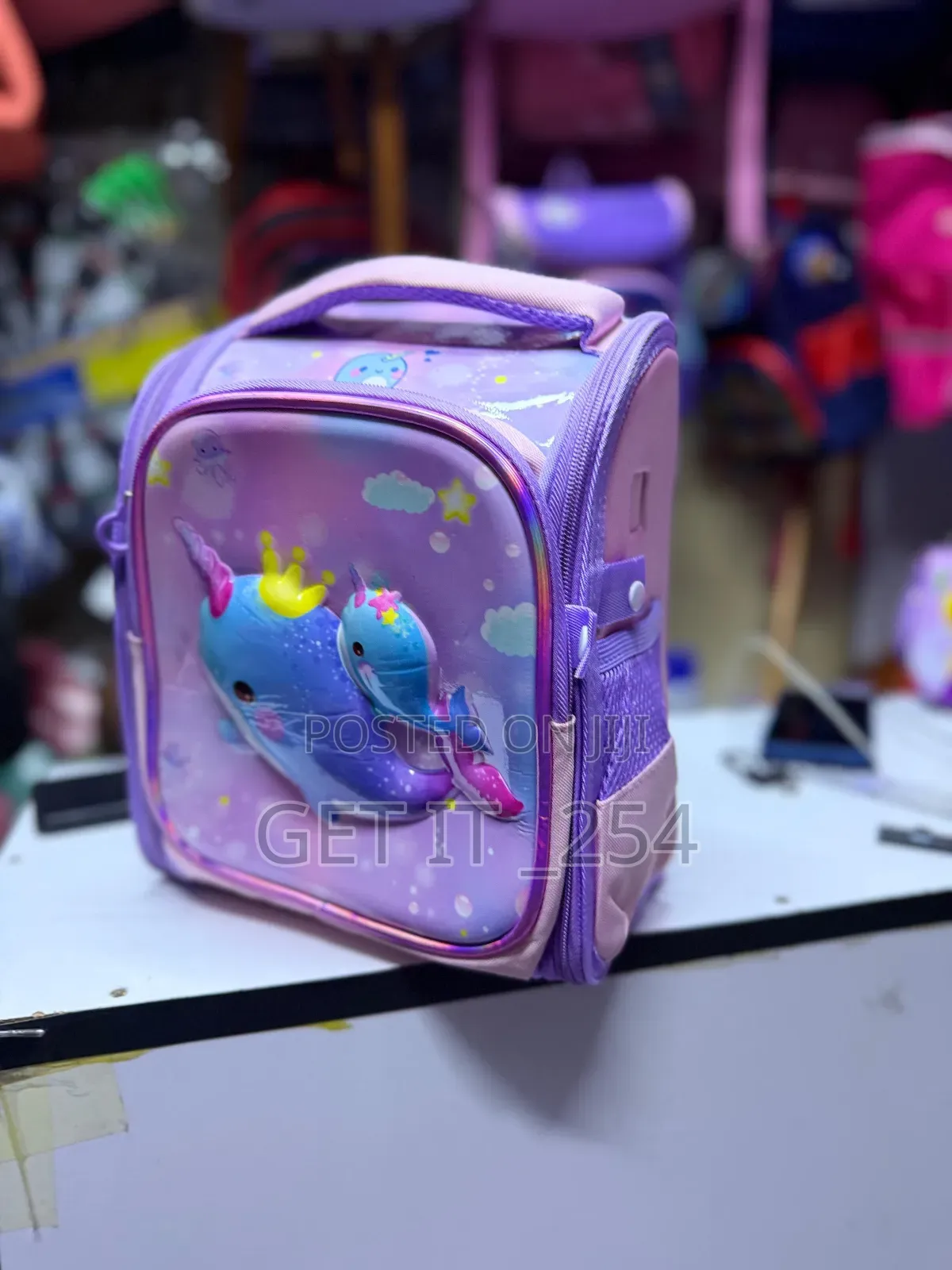 Cartoon Themed School Box Bags / Backpacks For Playgroup