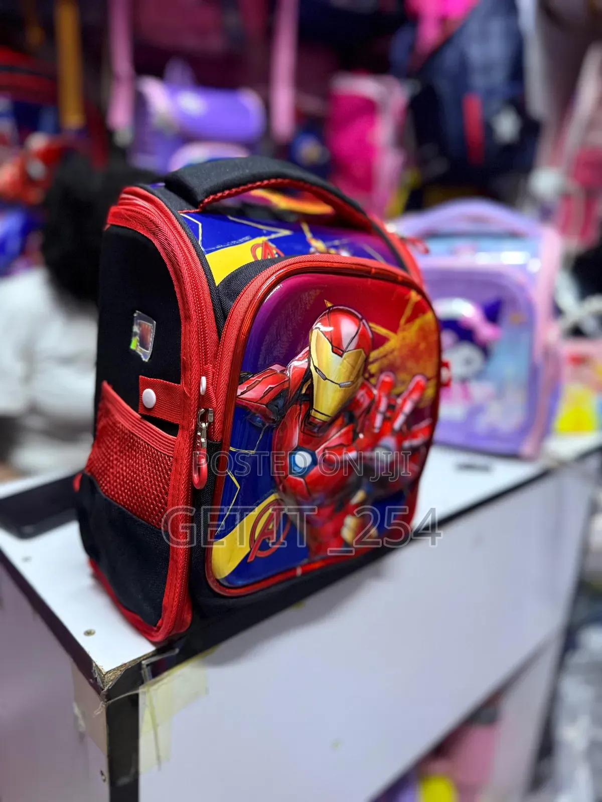 Cartoon Themed School Box Bags / Backpacks For Playgroup