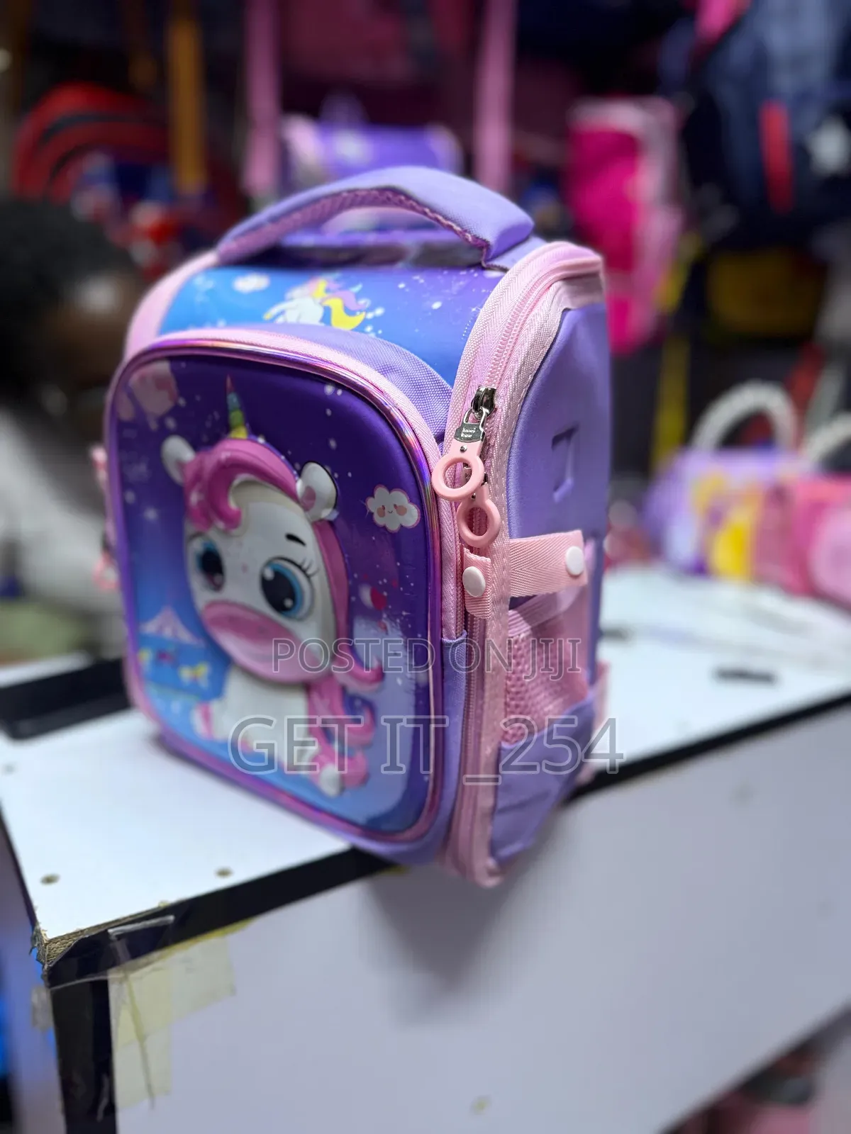 Cartoon Themed School Box Bags / Backpacks For Playgroup