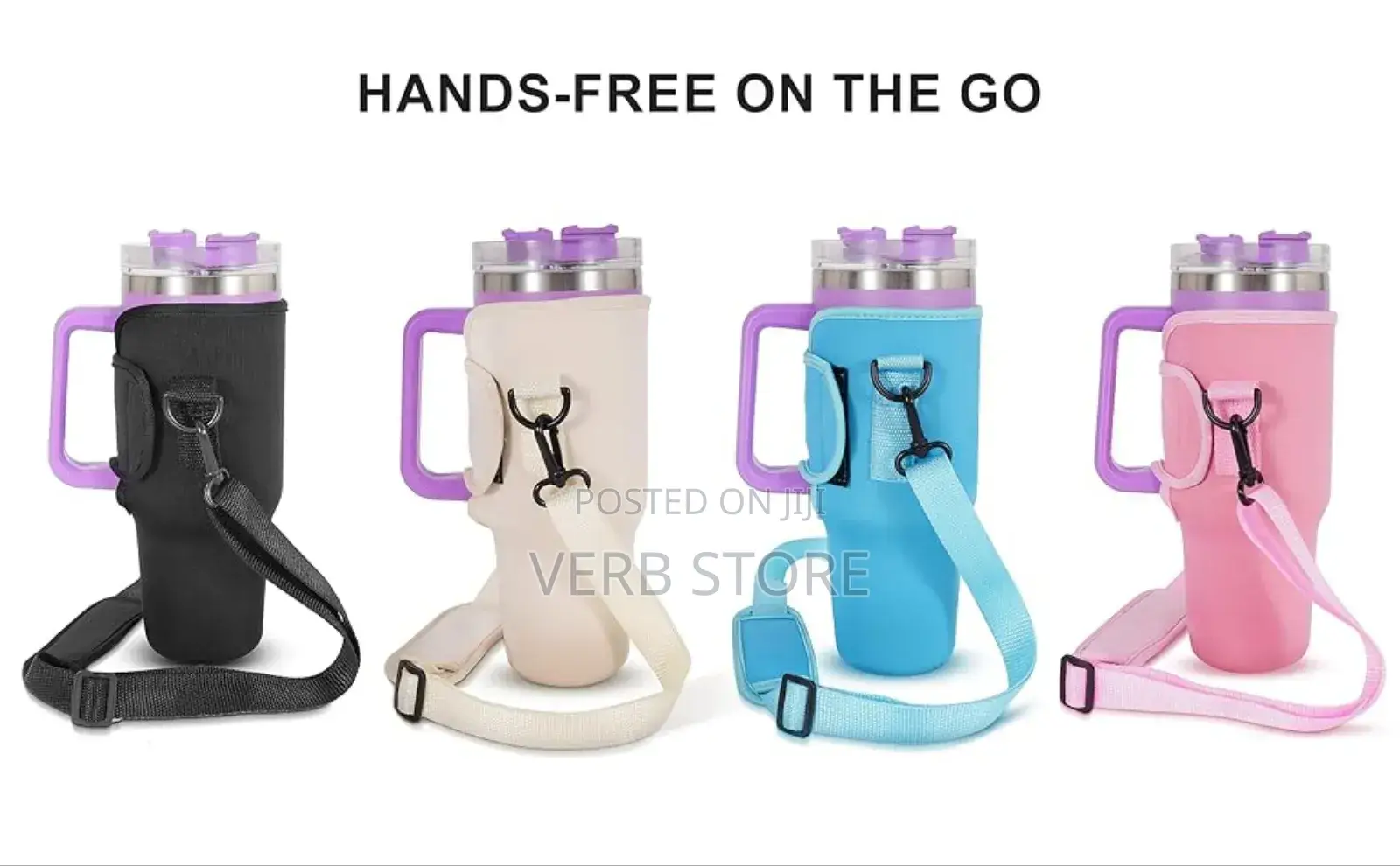 Tumbler Carrier/Protector Bag With Sling/Stanley Tumbler