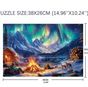 Aurora Bonfire 1000pcs Jigsaw Puzzle