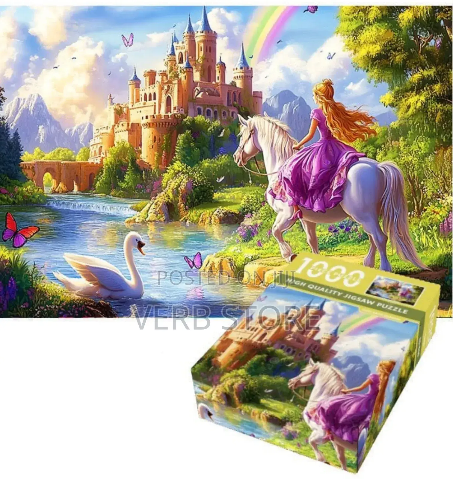 Consider Our 1000 Pieces Fairytale Story Castle Puzzle