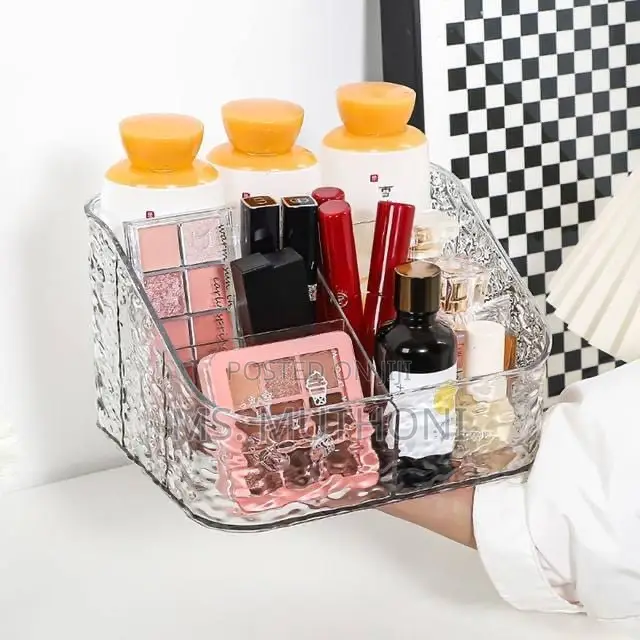 5 Slot Acrylic Makeup and Beauty Accessories Organizer