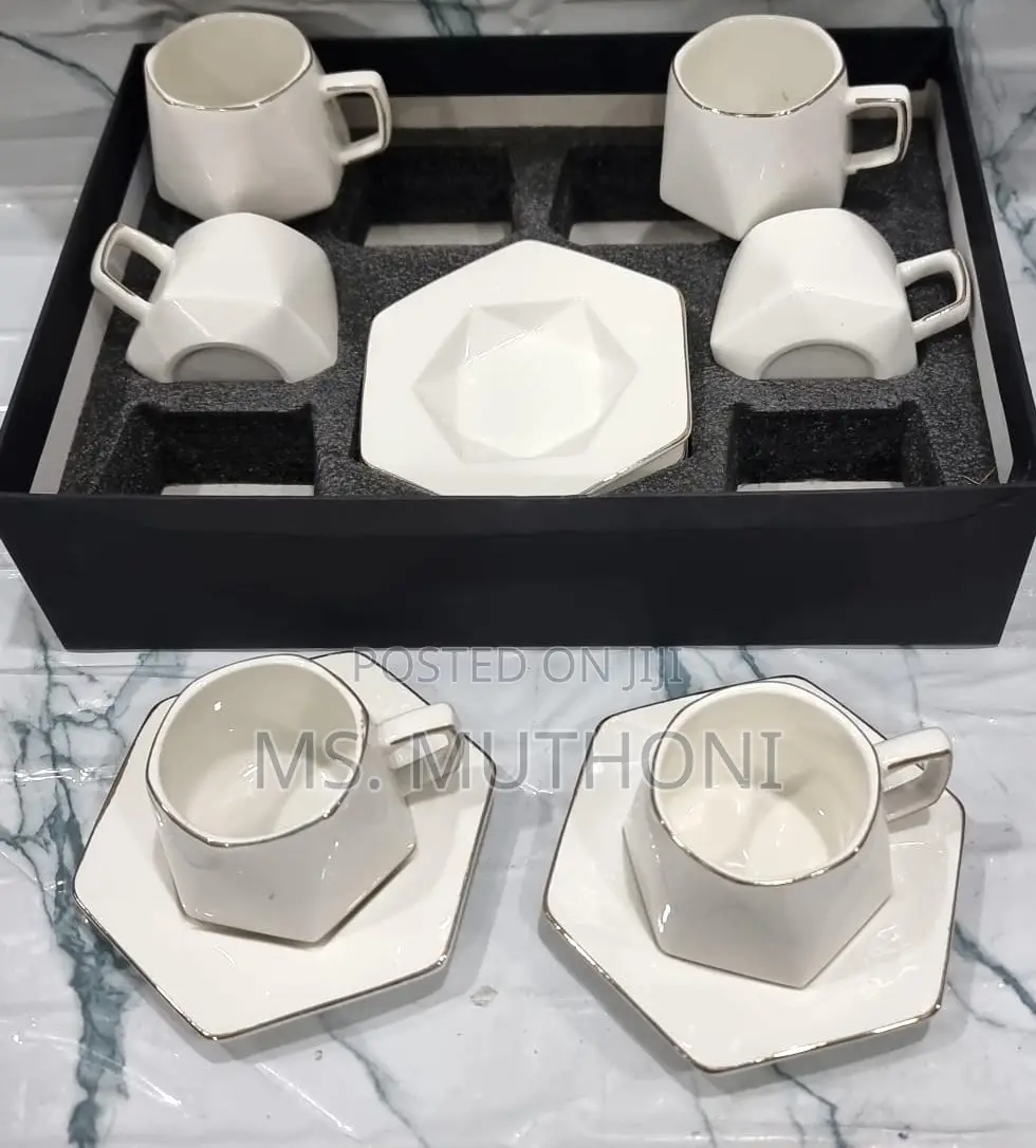 12pc Cup Saucer in Gift Set Available