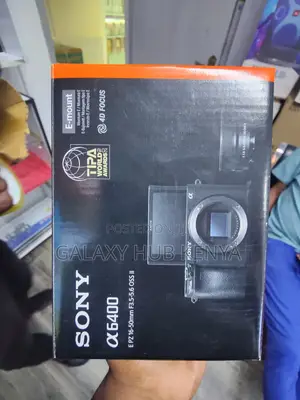Sony Alpha A6400 Mirrorless Digital Camera With 16-50mm Lens