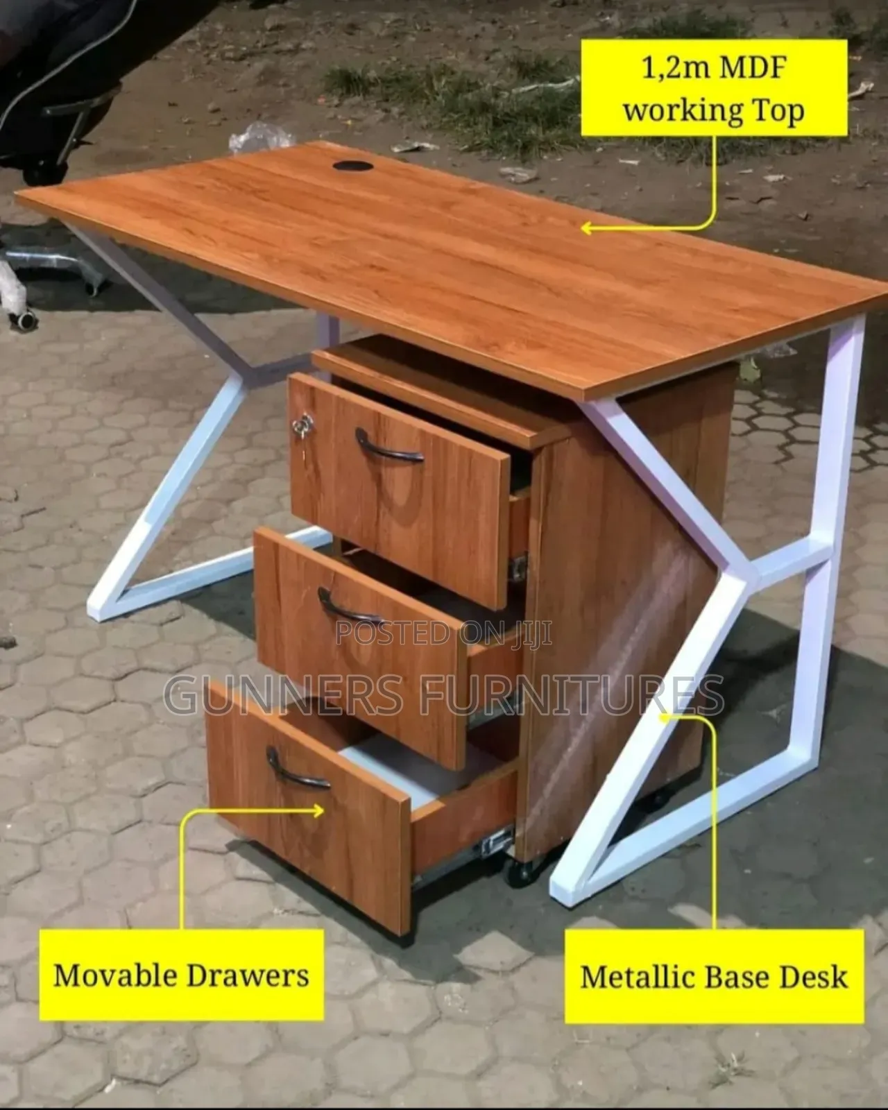 Office Desk And Drawer