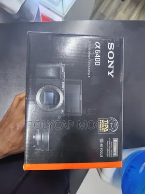 Sony Alpha A6400 Mirrorless Digital Camera With 16-50mm Lens