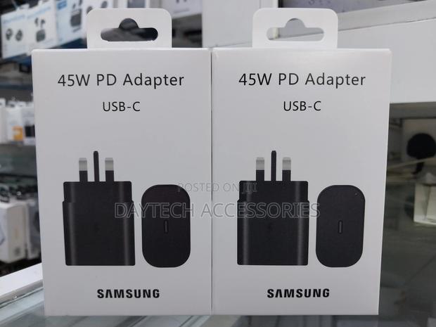 Original Samsung 45w Super Fast Charging Charger Adapter