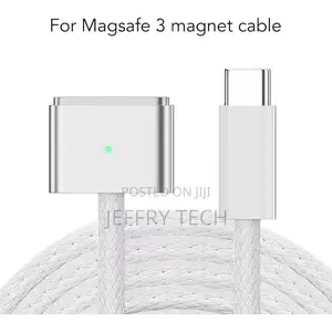 Usb C to Magsafe 3 Charging Cable, 2m Braided Wire Charging