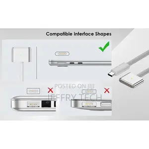 Usb C to Magsafe 3 Charging Cable, 2m Braided Wire Charging