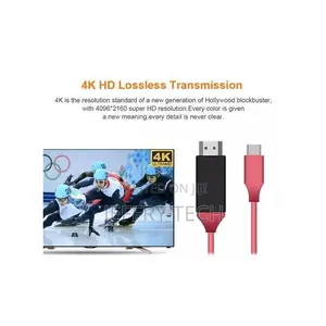 2m Usb Type C to HDTV Cable Converter HDTV Usb Adapter Su