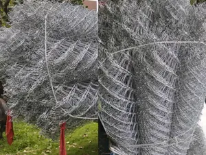 Gauge 11, 50x50 Galvanized Chain Link 6ft