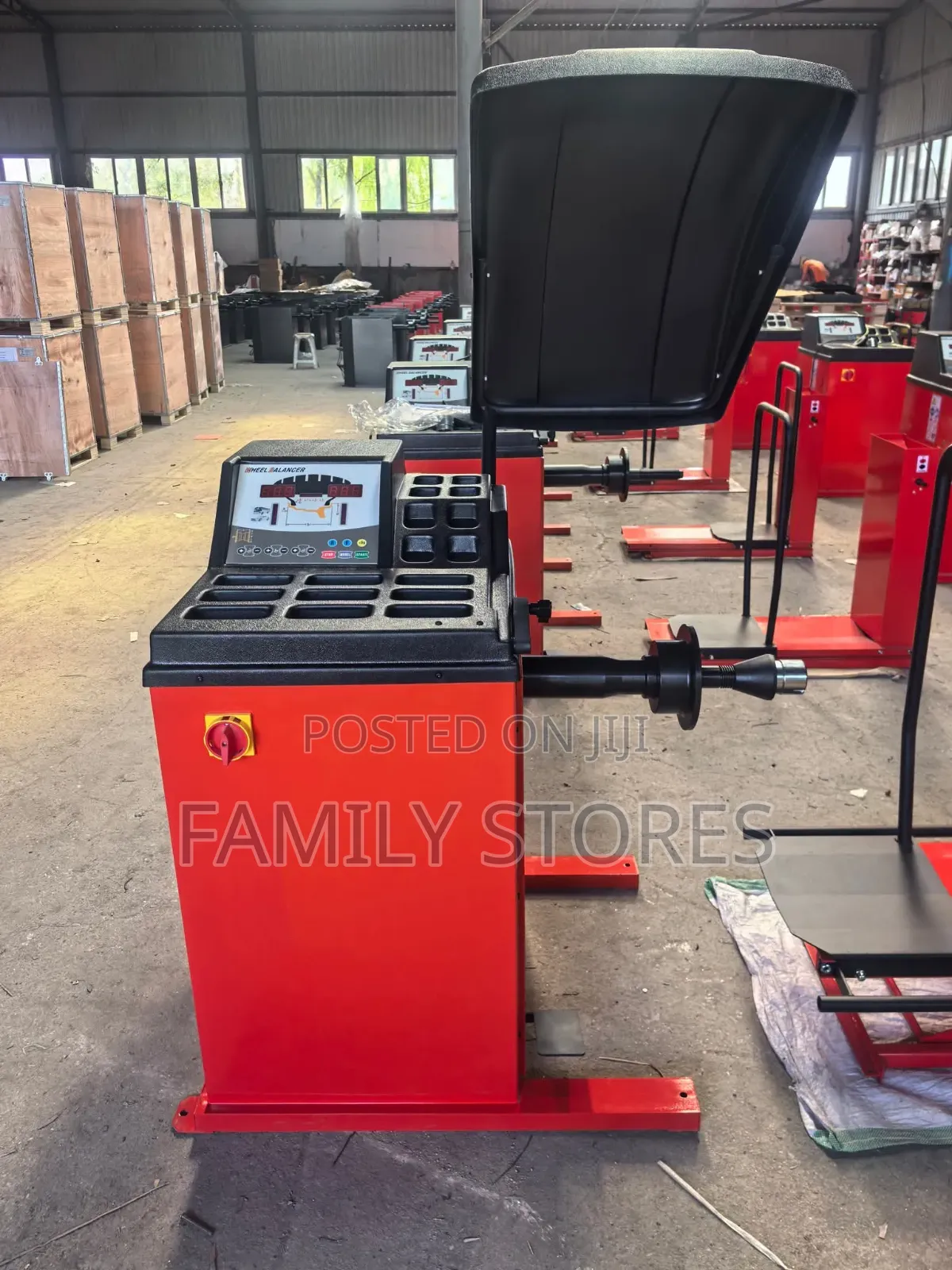 Commercial Car Wheel Balancing Machine Single Phase