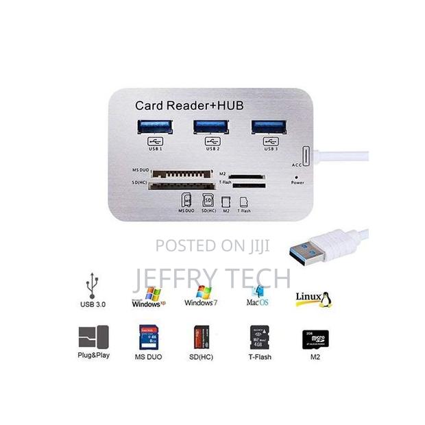 3 Port Usb Hub + Card Reader - thumbnail 4