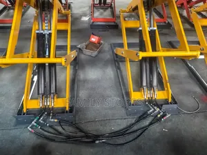 Commercial Scissor Lift Machine 1.8m Rise Electric Powered