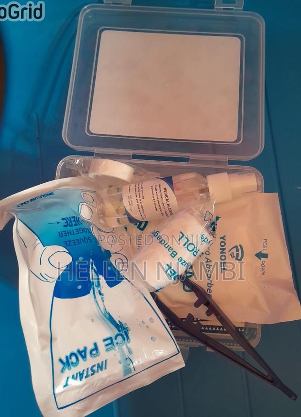 Plastic Car First Aid Kit - main view