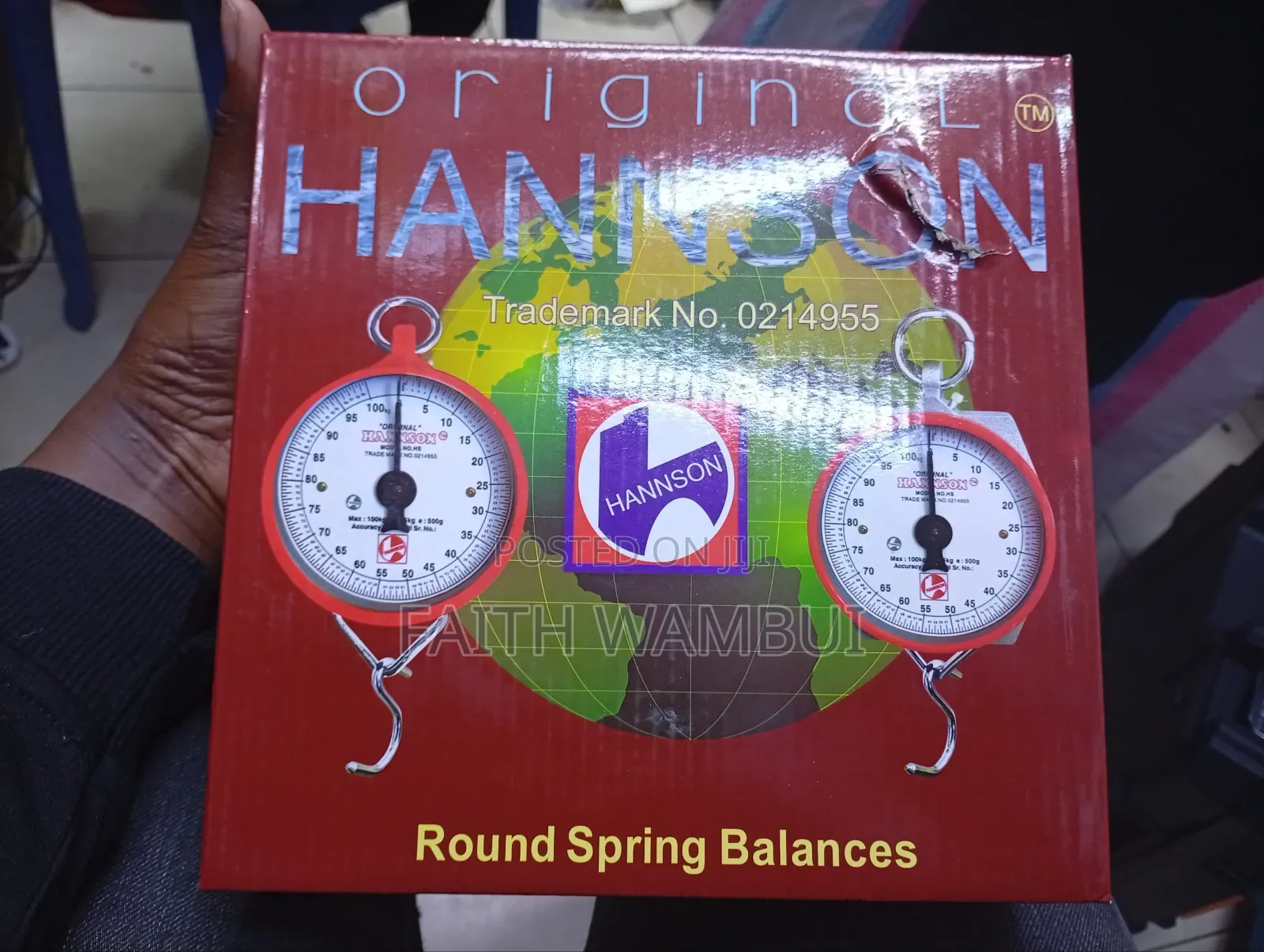 Hanson Round Spring/Hannson 200kg Weighing Scale