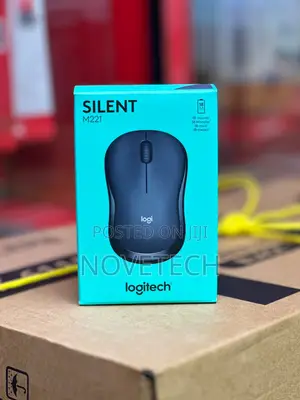 Logitech M221 Wireless Mouse, Silent , 2.4 GHZ , 1000 Dpi
