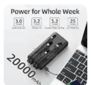 20,000mah Portable Power Bank