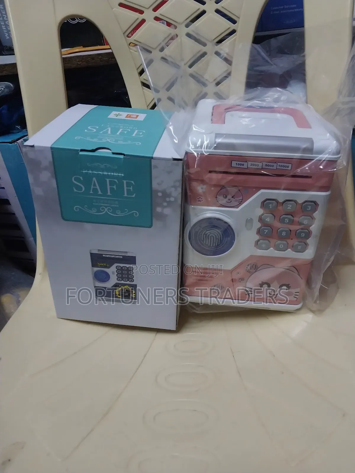 Space Money Saving Locker Piggy Bank for Kids