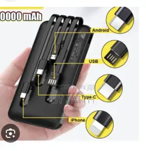 20000mah High Capacity Power Bank.