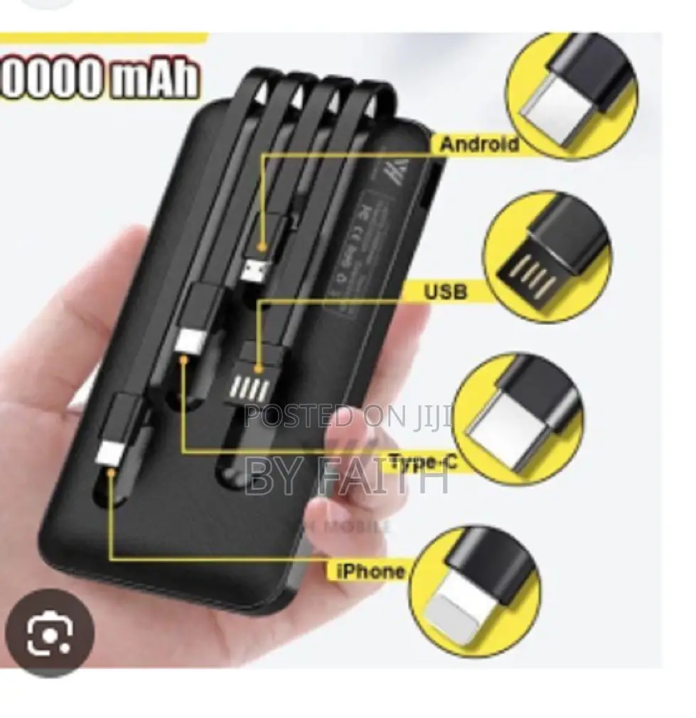 20000mah High Capacity Power Bank.
