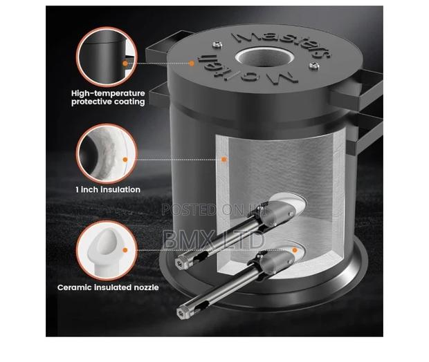 12kg Heavy-Duty Melting Furnace Industrial-Grade Melting