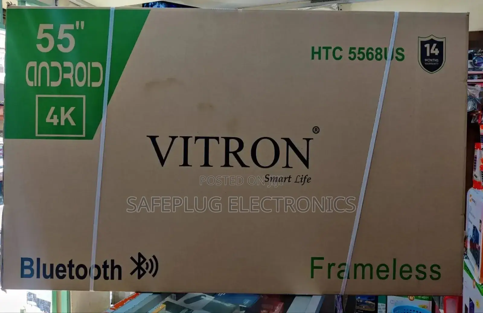 Vitron Htc5568us - 55” Smart Android Led Tv - Bt Enabled
