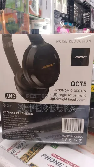 Bose Quietcomfort Wireless Headphones.