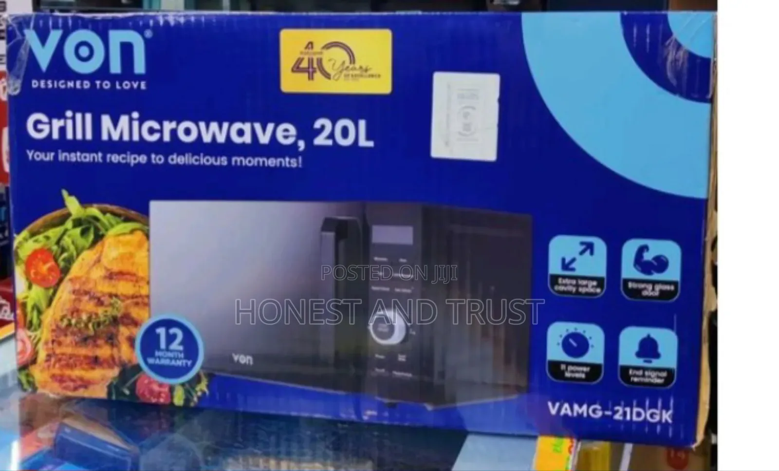 Von 20l Digital Microwave