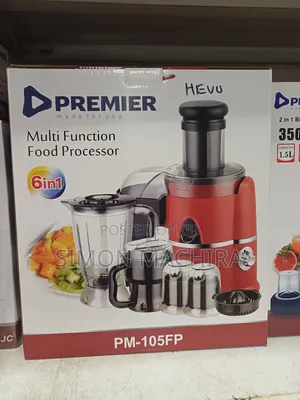 Premier 6 in 1 Multifunction Food Processor