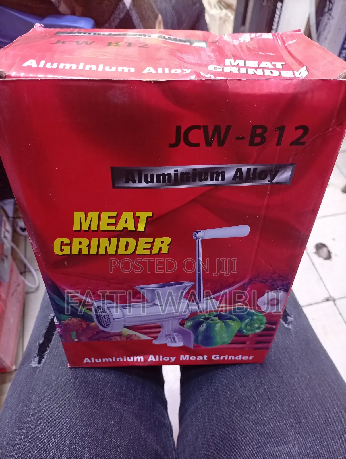 Quality Aluminium Alloy Meat Grinder Machine/Manual Grinder