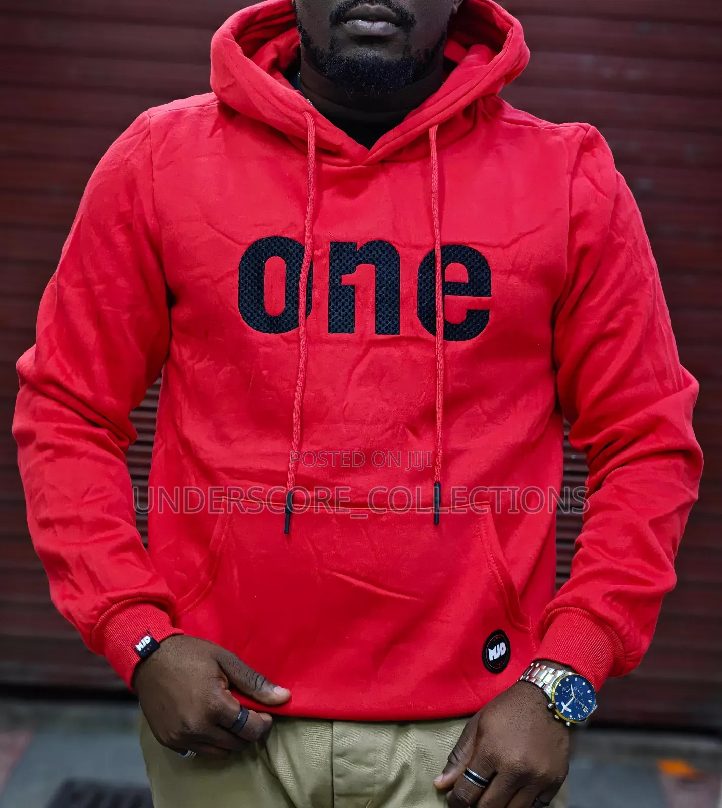 Red,Black Hoodies